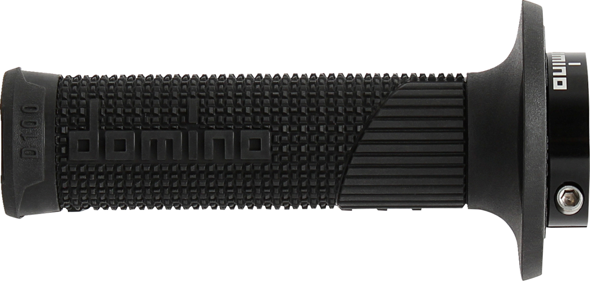 Domino D100 D-Lock Grips - Black