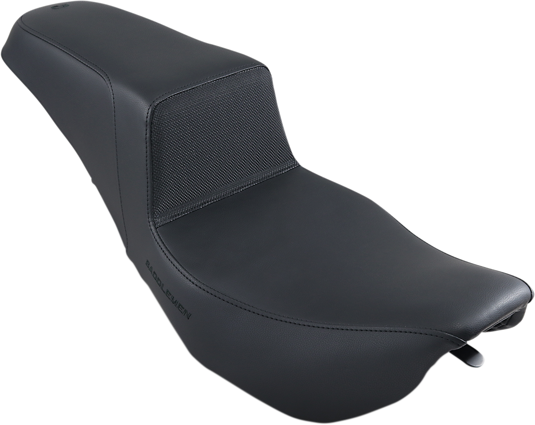 Saddlemen Step-Up Seat - Gripper - Black - FLHR/FLHX