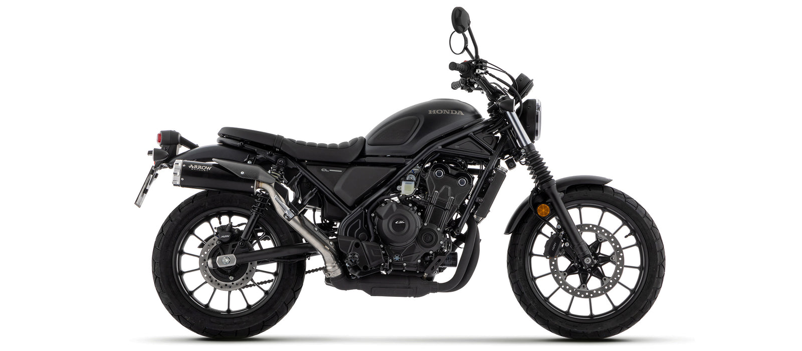 74513RBA Rebel Slip On With Aluminium Polish End Cap