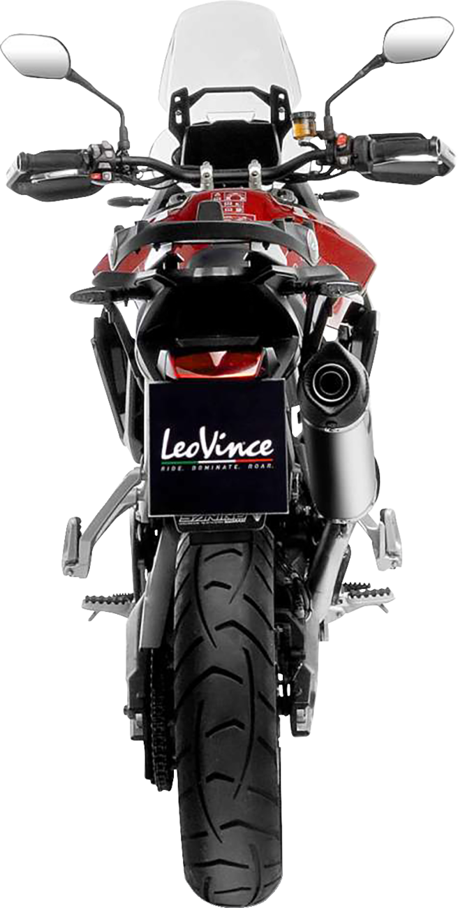 LeoVince LV One EVO Slip-On Muffler - Stainless Steel - Tiger 900