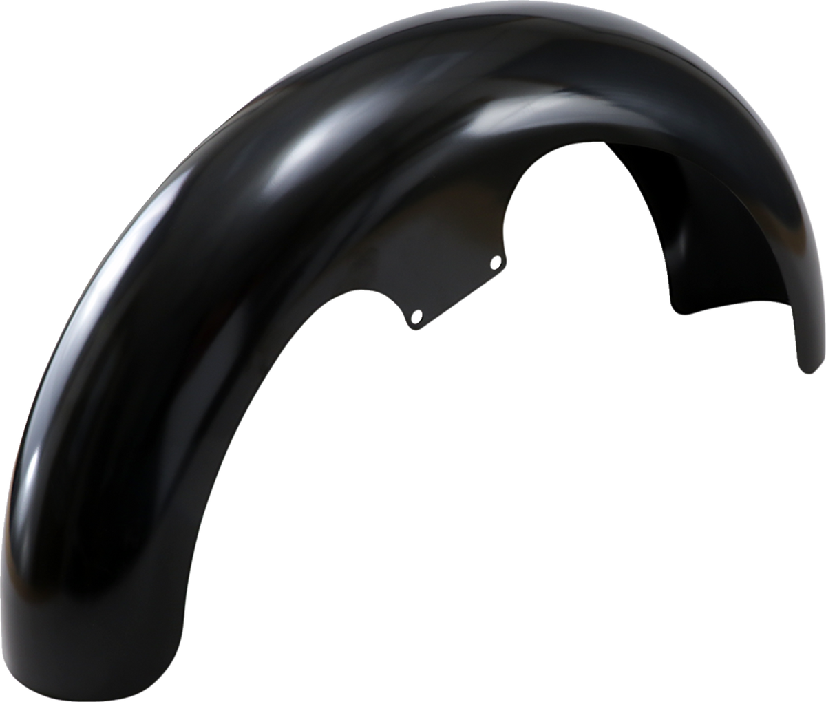 Klock Werks Wrapper Front Fender - Black - 21" - HD Dyna/Softail