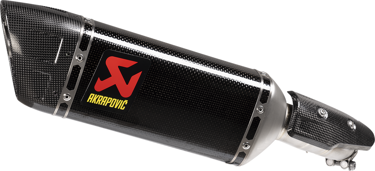 Akrapovic Slip-On Muffler - Carbon Fiber