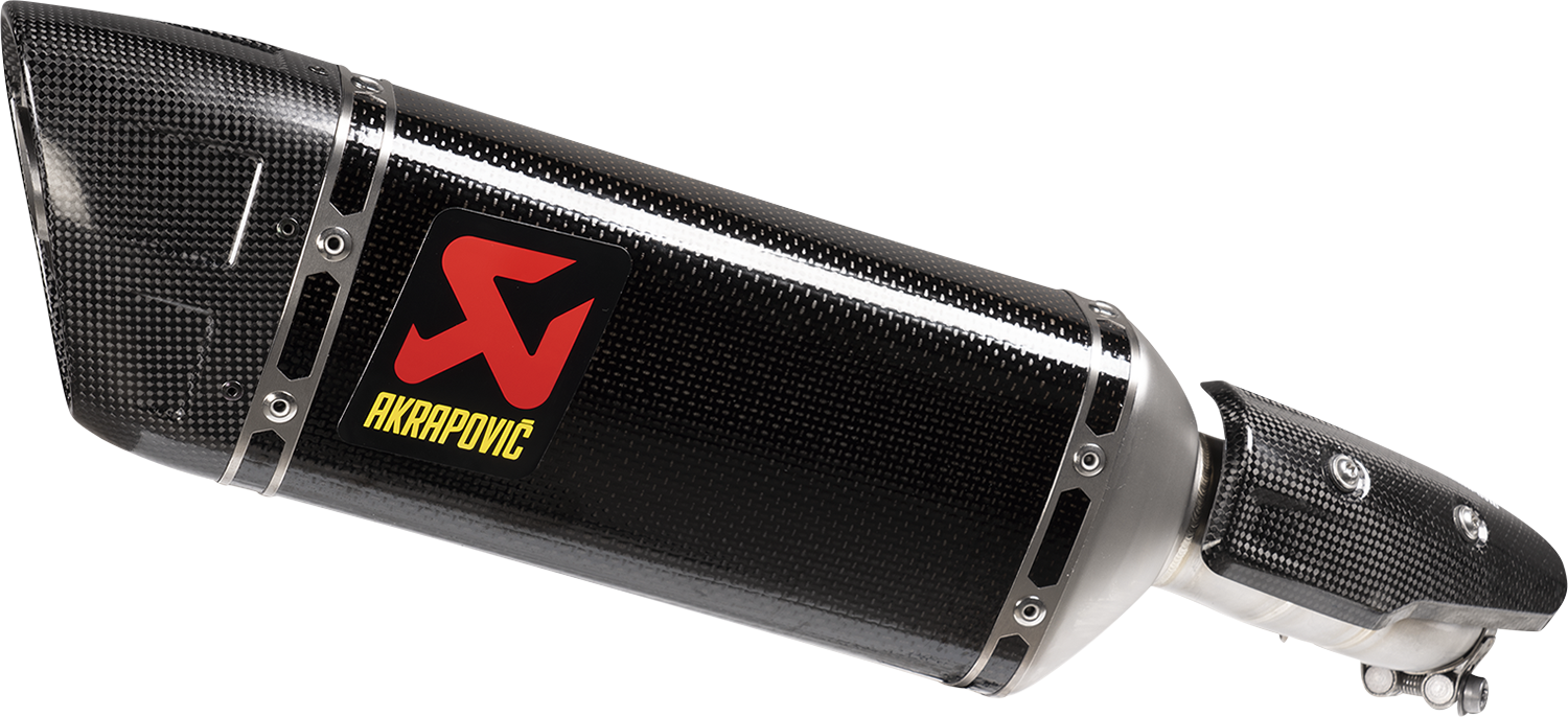 Akrapovic Slip-On Muffler - Carbon Fiber