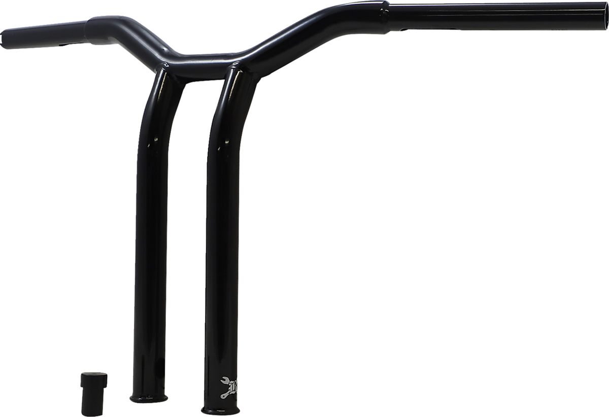Burly Brand Dominator Handlebar - Raked - 14" - Black