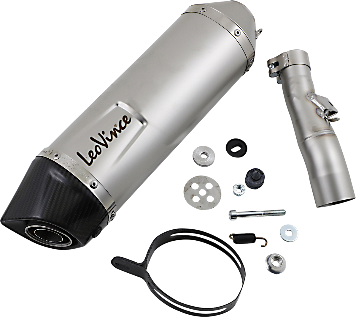 LeoVince LV One Evo Slip-On Muffler - Stainless Steel - NC750