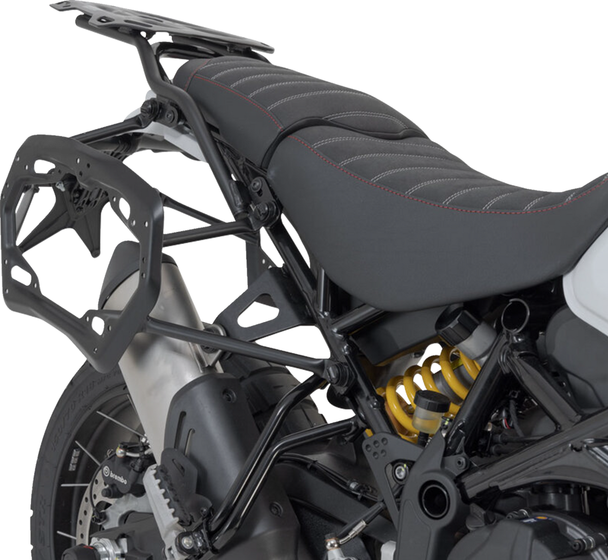 SW-Motech PRO Side Carrier - Left/Right - Black - Ducati - DesertX