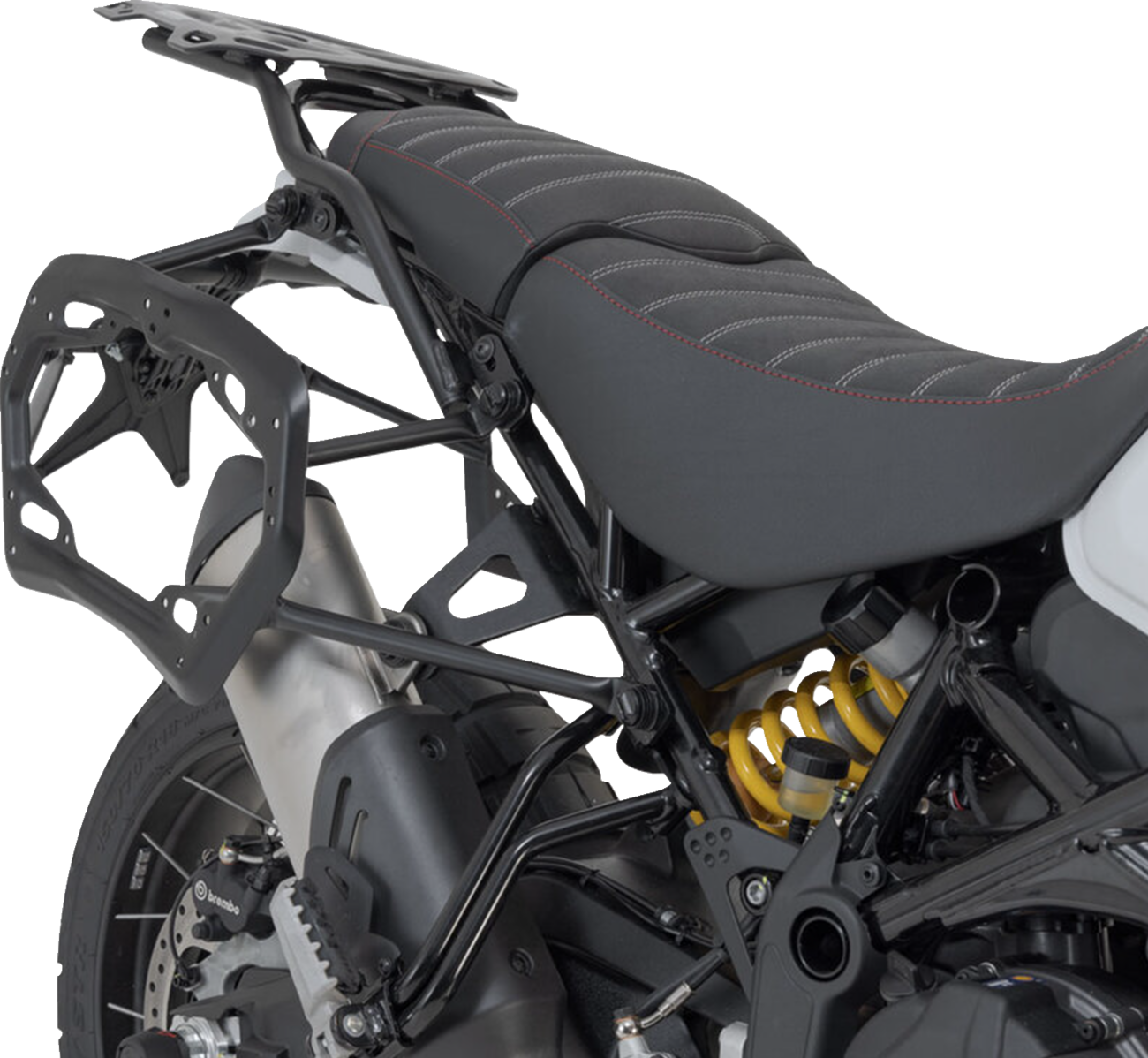 SW-Motech PRO Side Carrier - Left/Right - Black - Ducati - DesertX