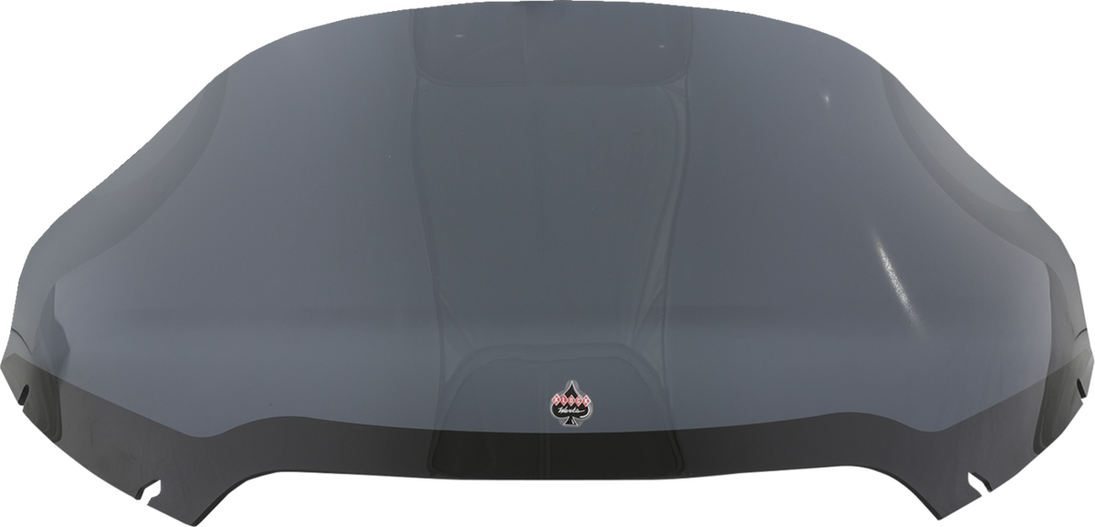 Klock Werks Pro-Touring Flare® Windshield - 10" - Dark Smoke - '15-'25 FLTR