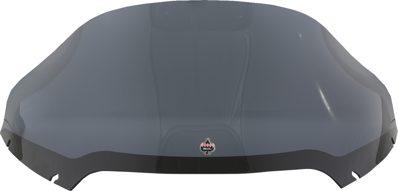 Klock Werks Pro-Touring Flare® Windshield - 10" - Dark Smoke - '15-'25 FLTR
