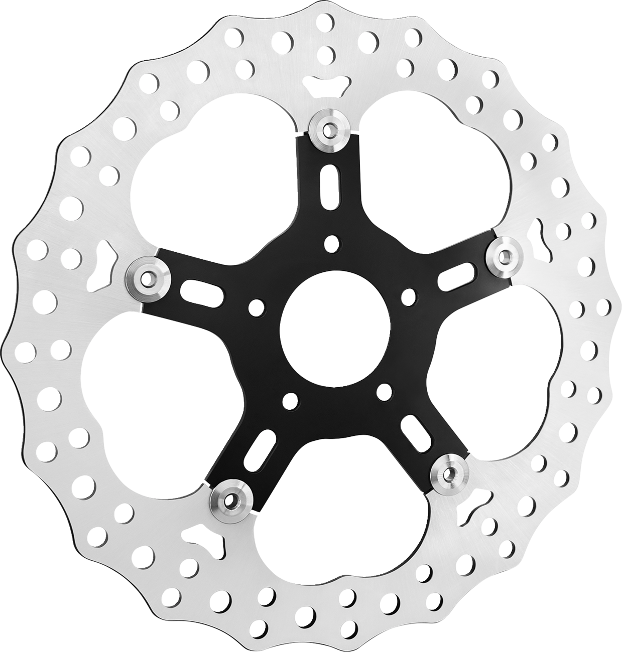 Arlen NESS Jagged Rear Brake Rotor - 12-19/32" - Stainless Steel