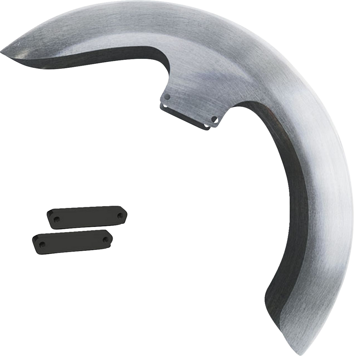 Paul Yaffe Bagger Nation Thicky Front Fender - 21" Wheel - With Black Spacers - HD - Touring