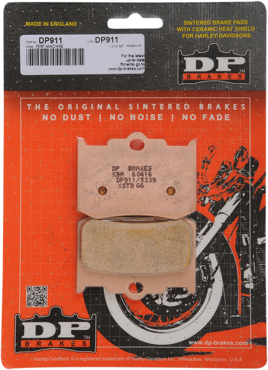 DP Brakes Sintered Brake Pads - DP911