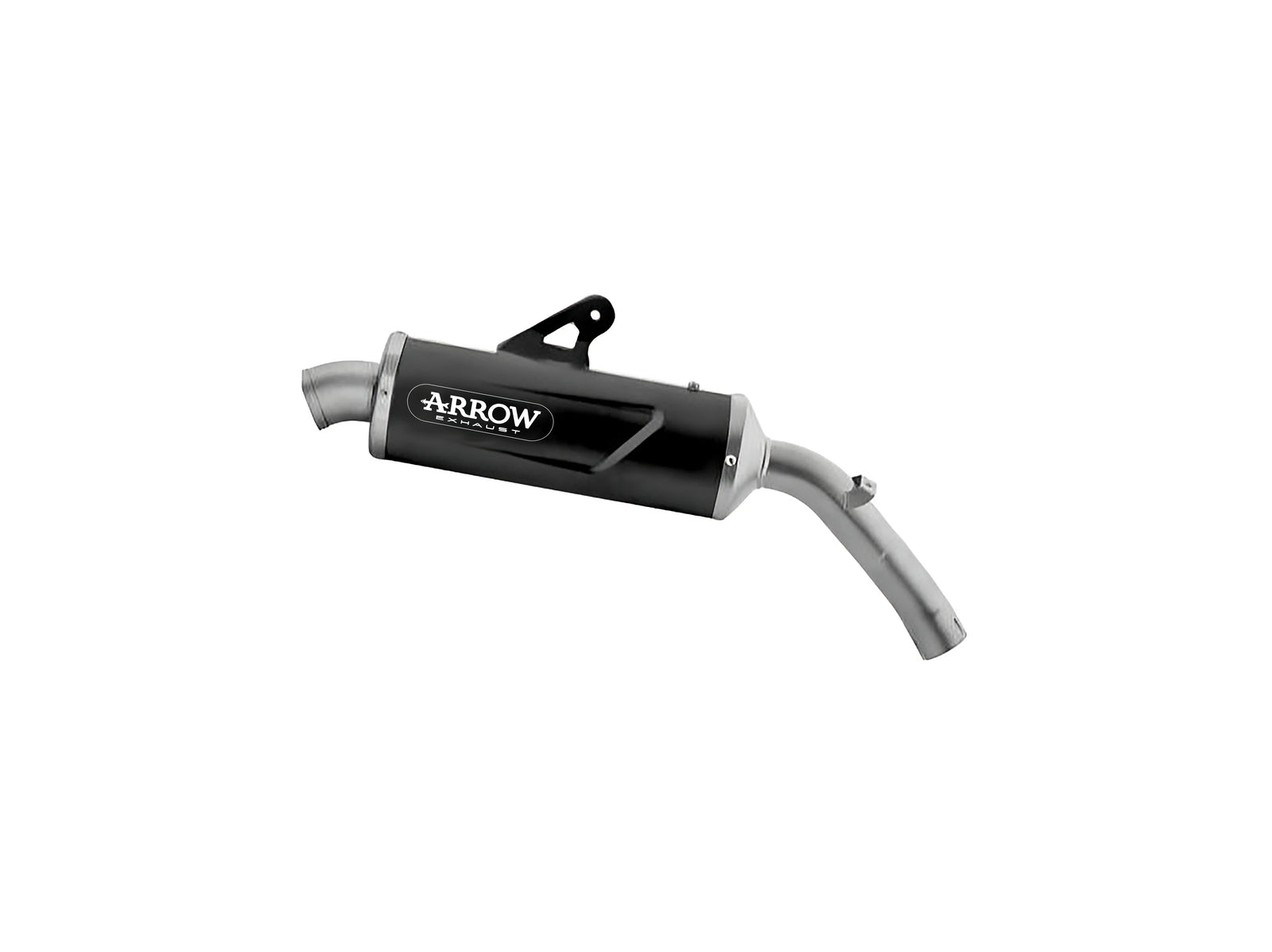 72654AON Indy Race Evo Aluminium Dark Slip On With Steel End Cap