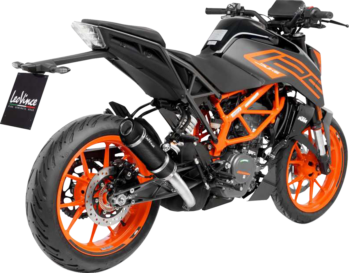 LeoVince GP Corsa Evo Slip-On Muffler - Duke 390