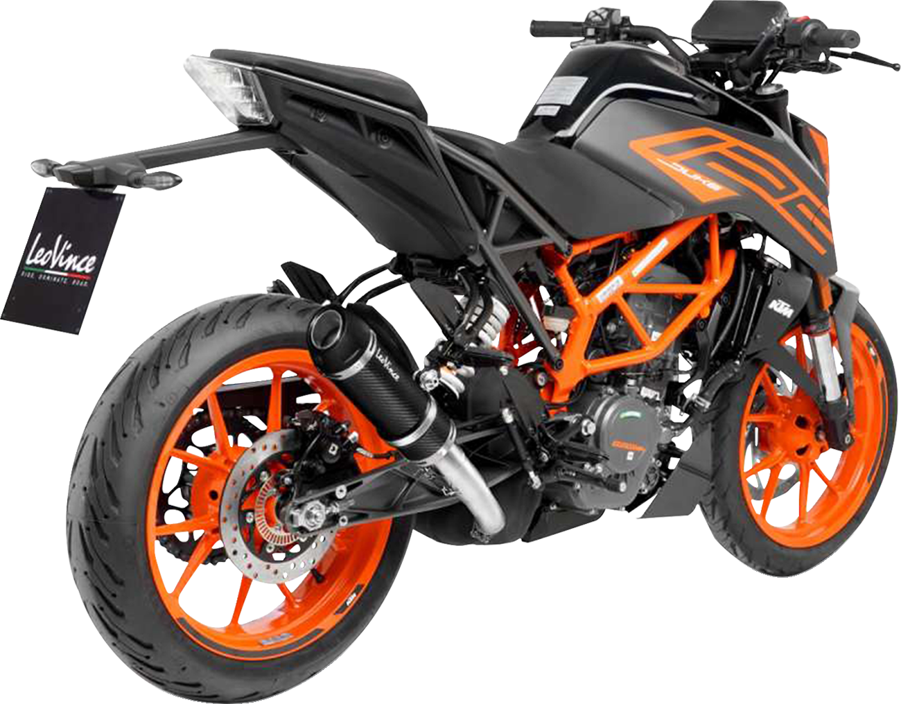 LeoVince GP Corsa Evo Slip-On Muffler - Duke 390