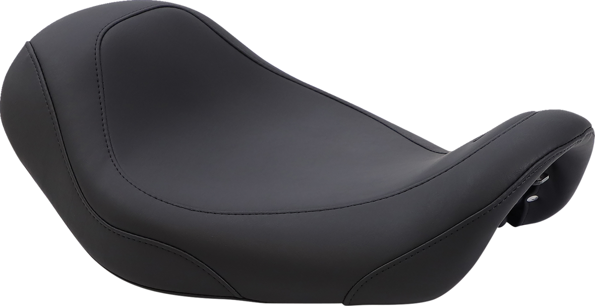 Mustang Seat - Wide Tripper™ Solo - Without Backrest - Smooth - Black