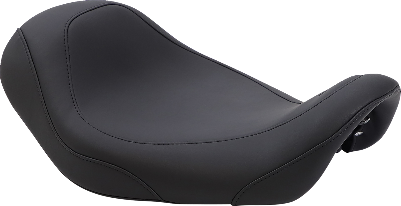 Mustang Seat - Wide Tripper™ Solo - Without Backrest - Smooth - Black