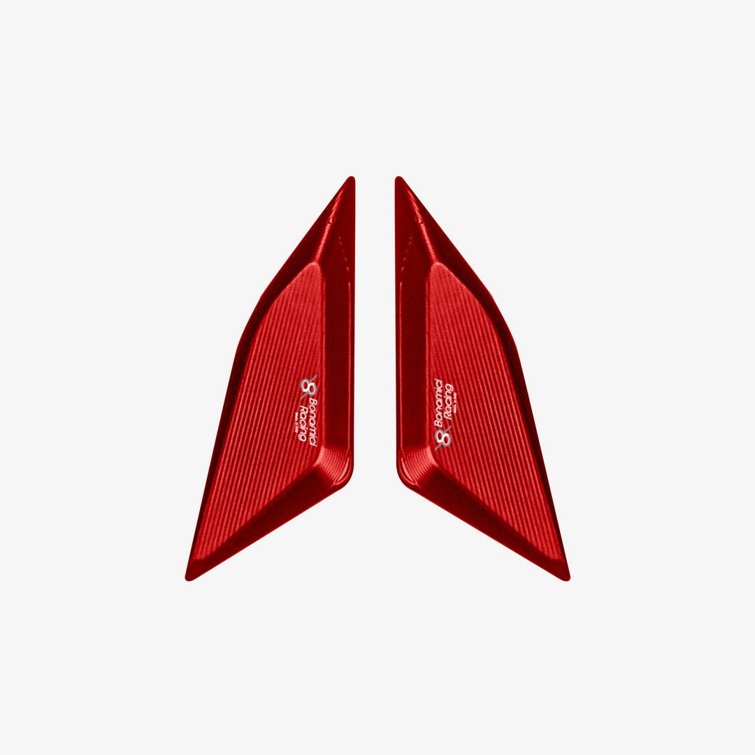 Bonamici Racing Mirror Block - Ducati Panigale V2-V4 - Red