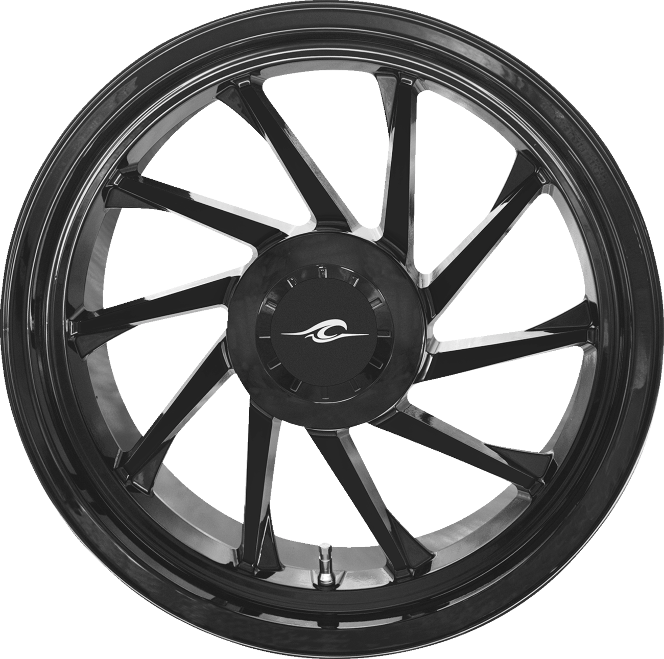 Coastal Moto Wheel - Hurricane 3D - Rear Right - Black - 18" - Trike
