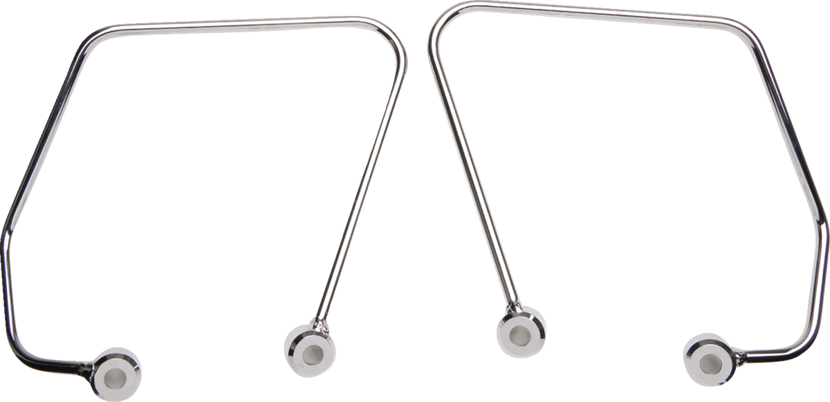 Cobra Saddlebag Supports - Chrome - Honda VT750 '10-'13