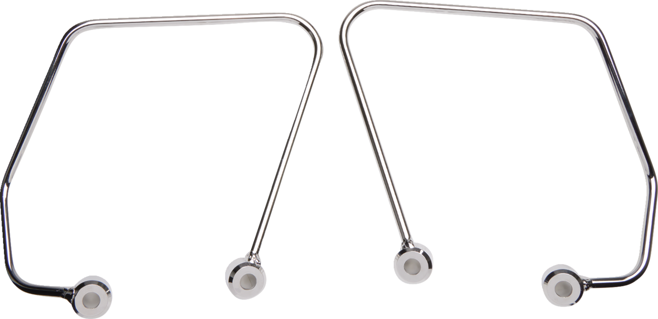 Cobra Saddlebag Supports - Chrome - Honda VT750 '10-'13