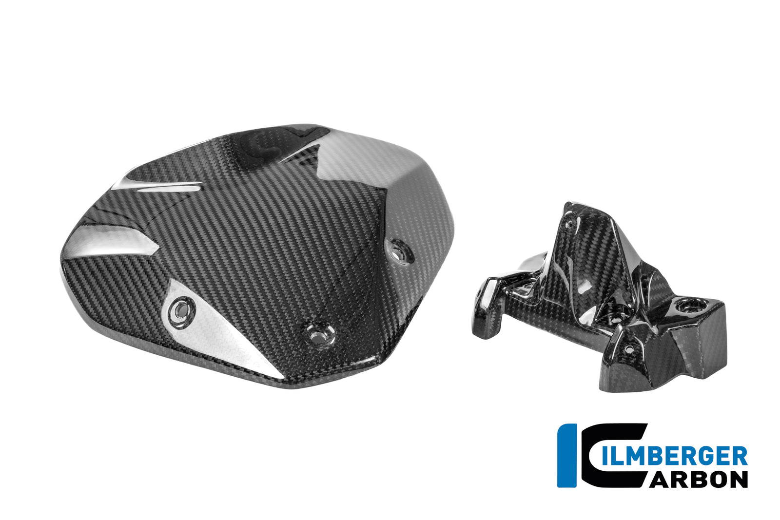 Ilmberger Carbon Windshield With Holder BMW R 1300 R - Gloss / Twill