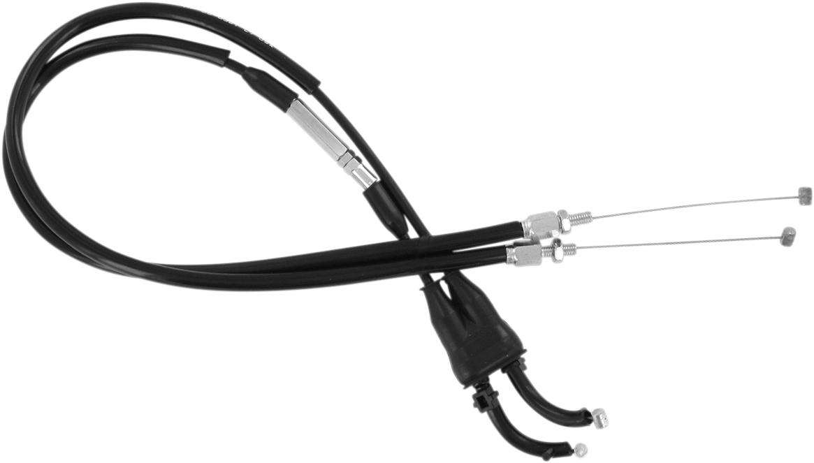 Motion Pro Black Vinyl Throttle Cable - Push/Pull - '06-'16 YZF-R6