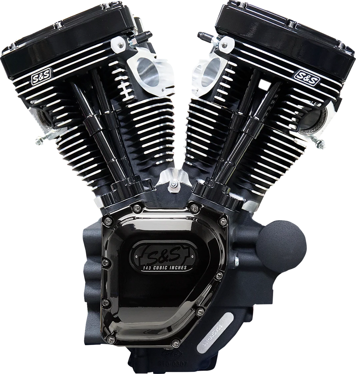 S&S Cycle Engine - T143 Long Block - Black Edition - Touring