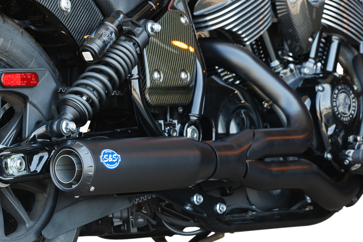 S&S Cycle 2-Into-1 Qualifier Exhaust System