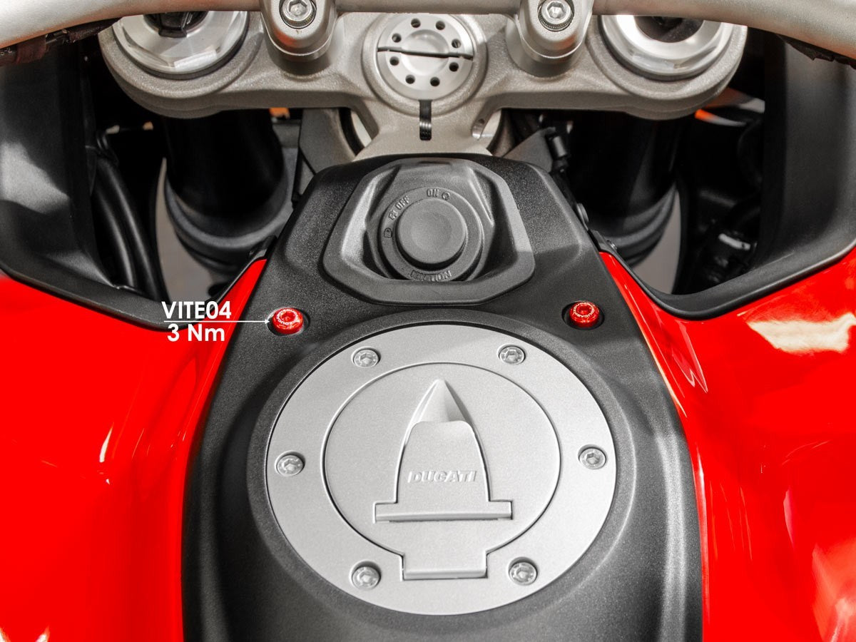 Ducabike DBK KVT04 MTSV4 Tank Cover Screw Kit