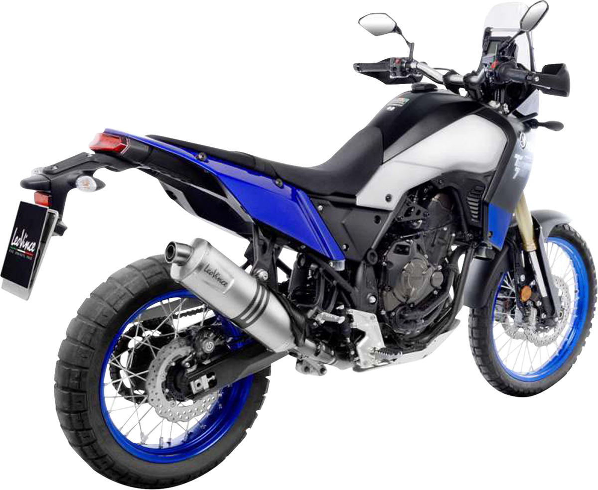 LeoVince LV One Evo Slip-On Muffler - Stainless Steel - Tenere 700