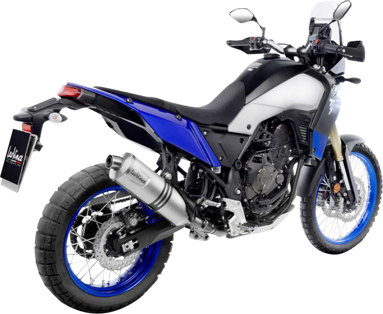 LeoVince LV One Evo Slip-On Muffler - Stainless Steel - Tenere 700
