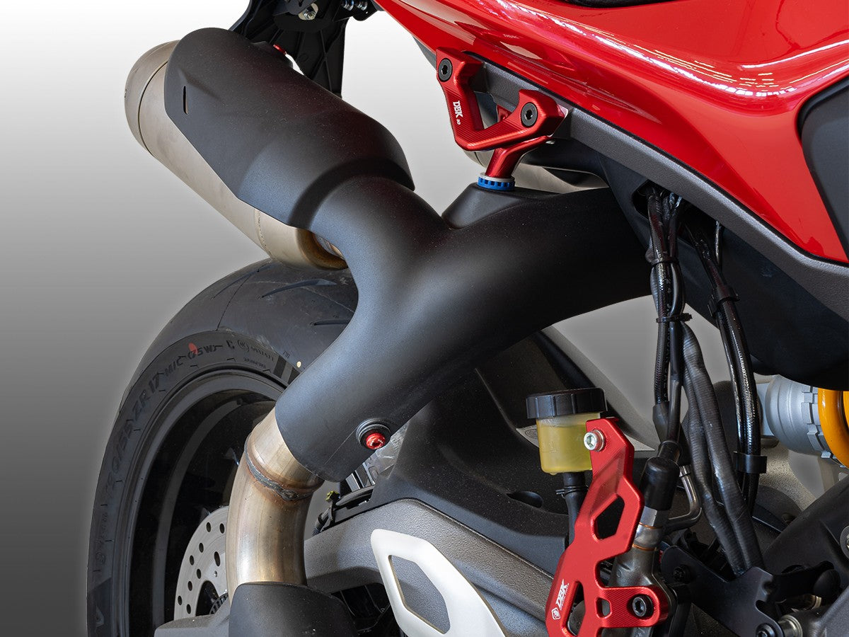 Ducabike DBK KVT115 - Panigale V2 My 2025 Exhaust Mufflers Covers Screws Kit