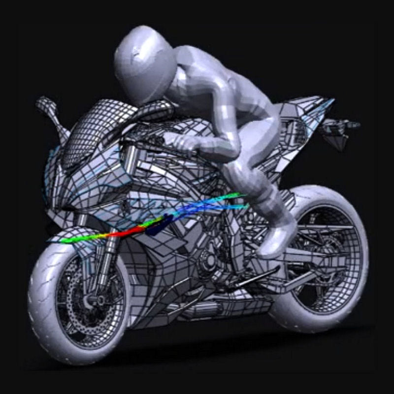 Puig Downforce Spoiler Aero Winglets for BMW S1000RR 2019 2020