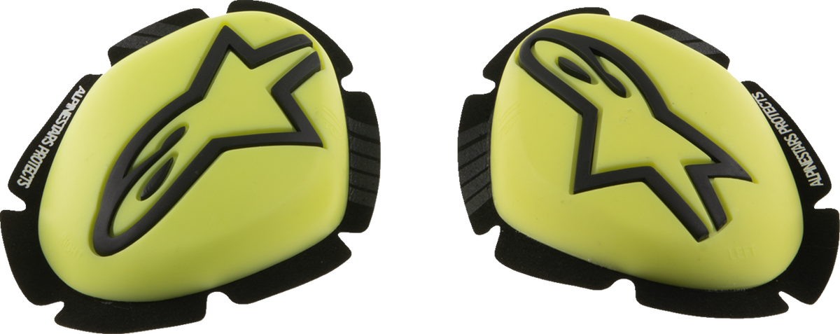 Alpinestars GP Plus Knee Sliders - Yellow Fluo/Black