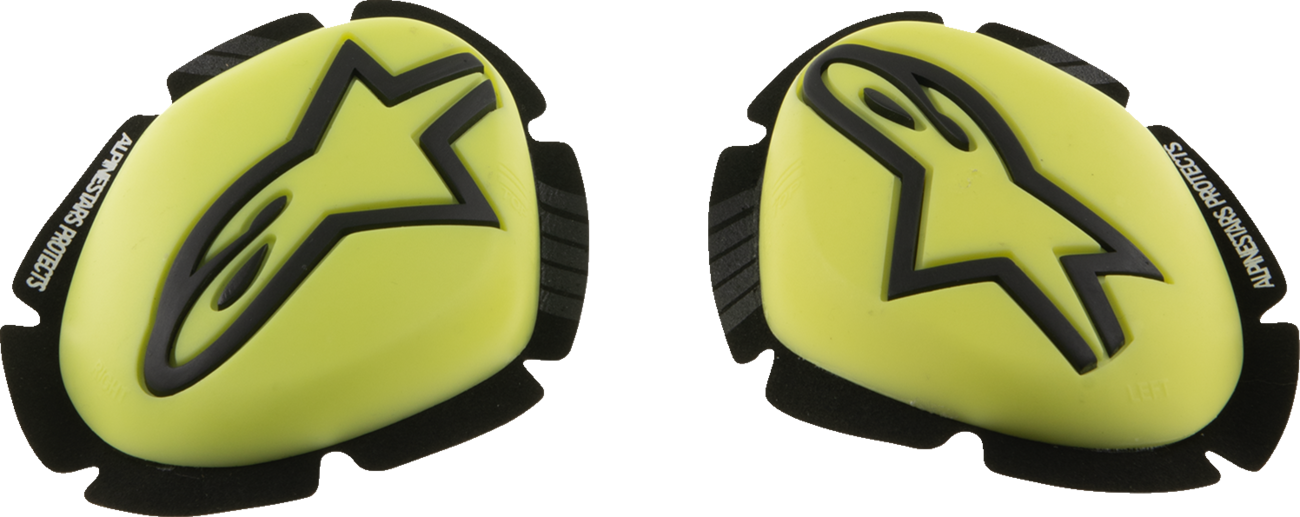Alpinestars GP Plus Knee Sliders - Yellow Fluo/Black