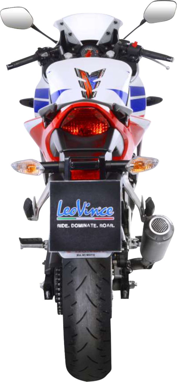 LeoVince LV-10 Slip-On Muffler - Stainless Steel - CBR300
