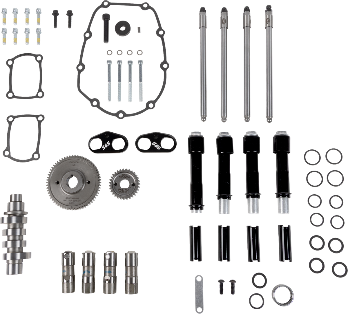 S&S Cycle 496 Camshaft Kit With Pushrod Tubes