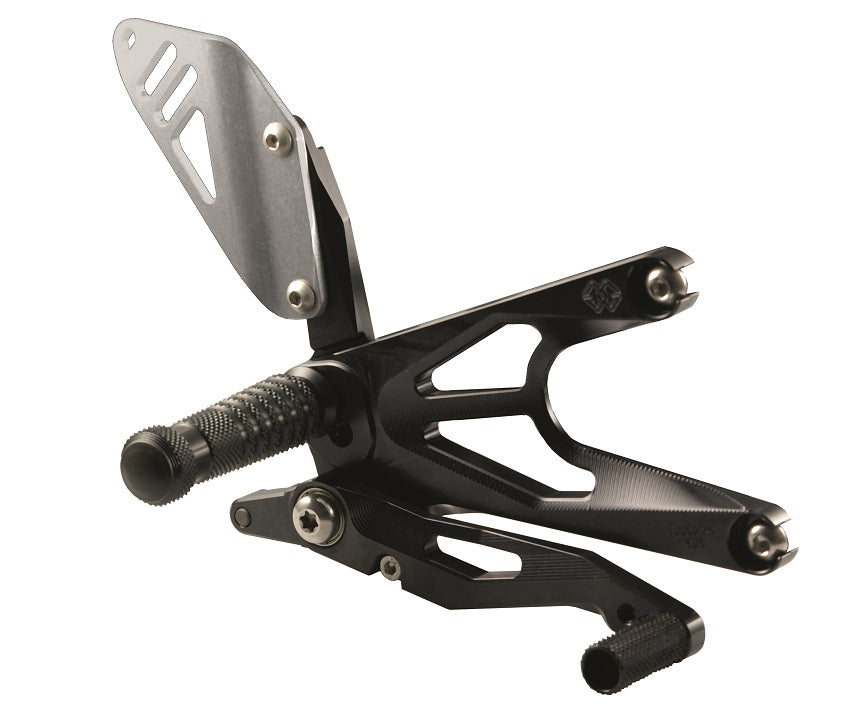 Gilles Tooling Footrest System FXR Black