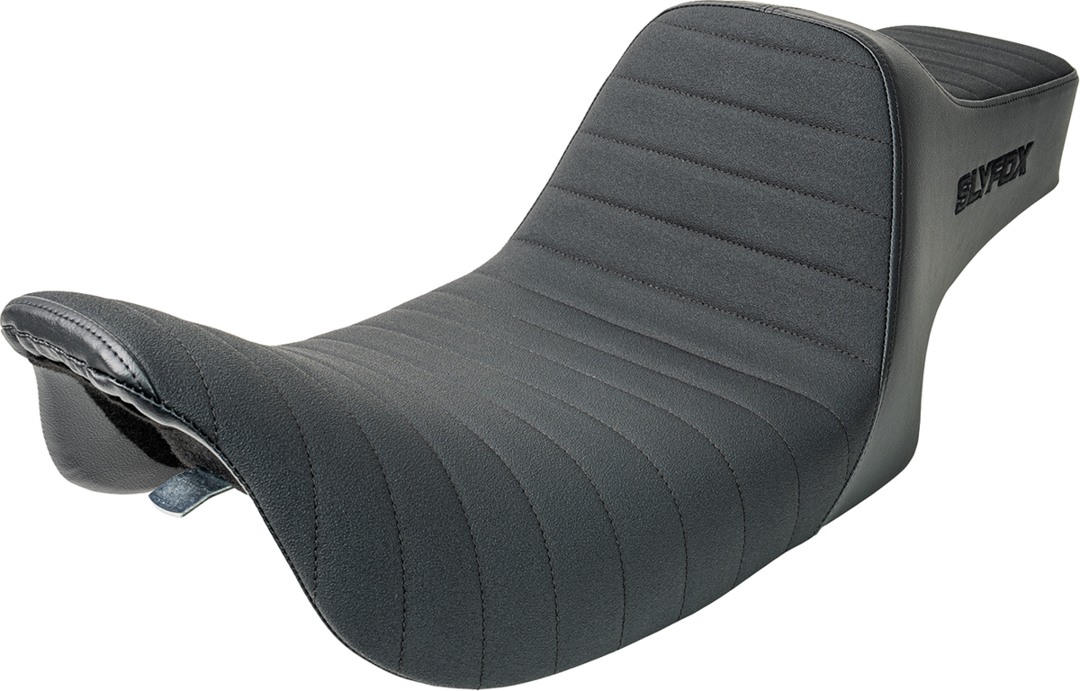 Slyfox High Noon Seat - Vinyl - Classic Stitch - Black Logo - FL '97-'07
