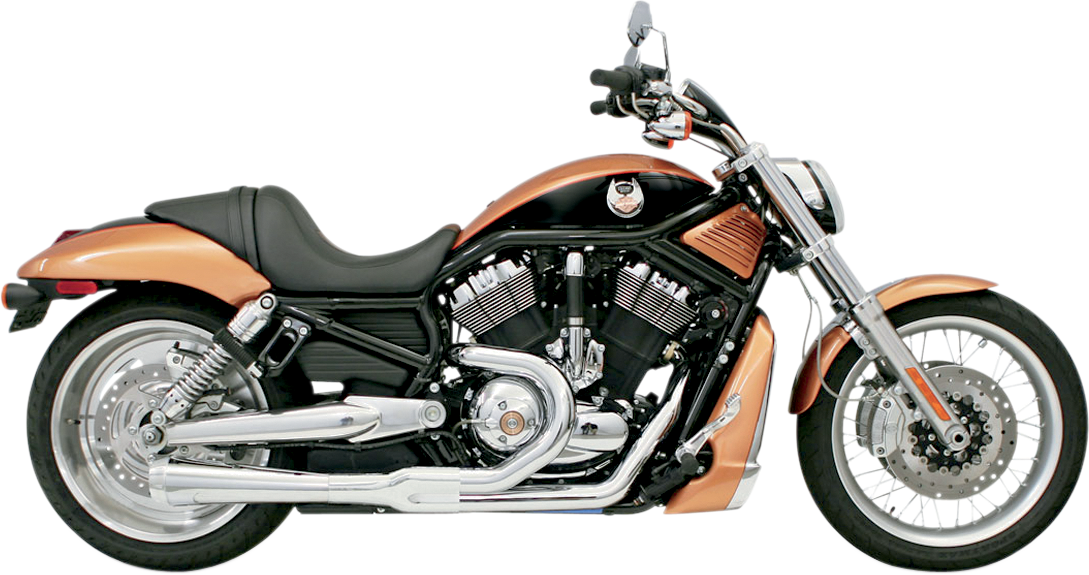 Bassani Xhaust Road Rage 2:1 Exhaust - Chrome
