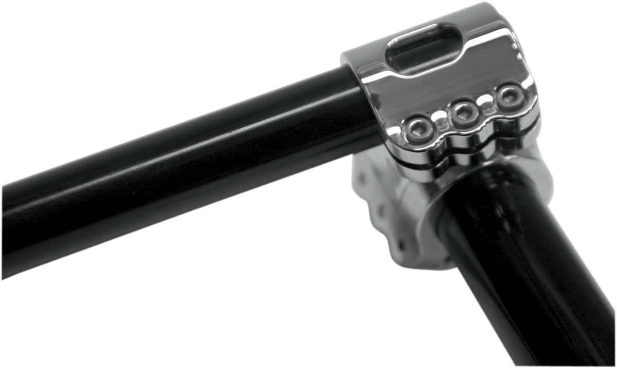 Klock Werks Klip Hanger Handlebar For Indian - 12" - Black/Chrome