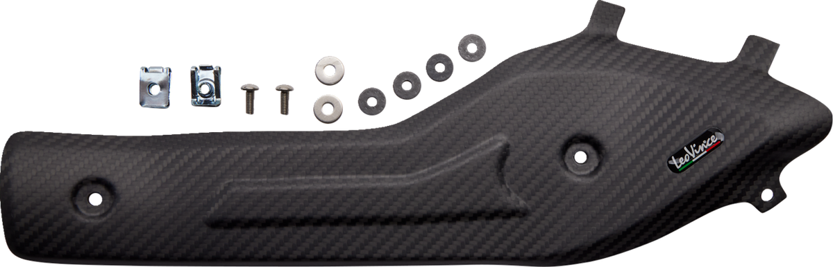 LeoVince Heat Shield - Husky - Carbon Fiber