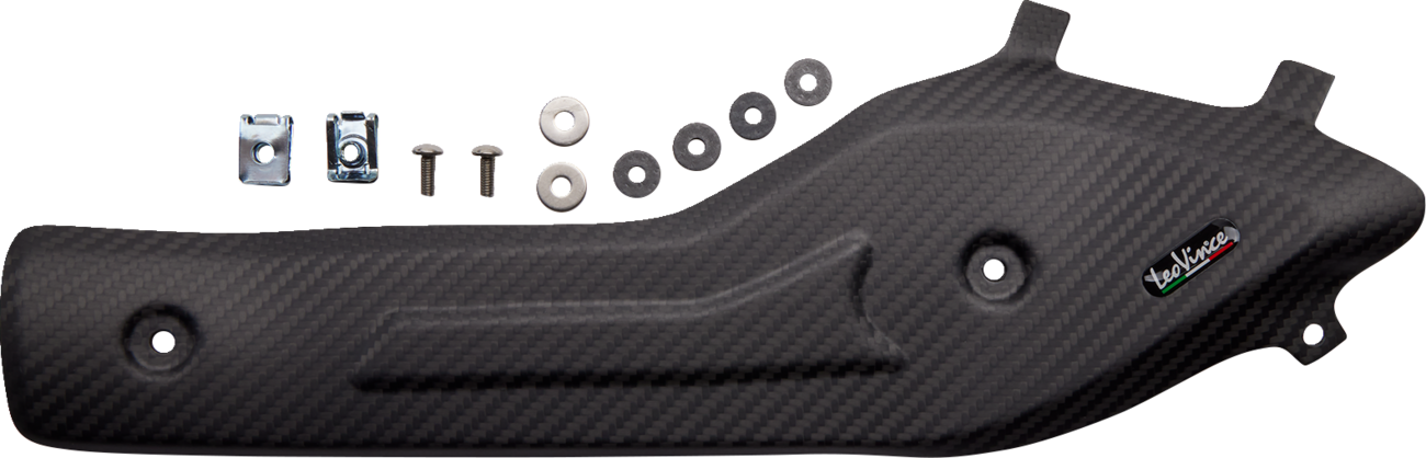 LeoVince Heat Shield - Husky - Carbon Fiber