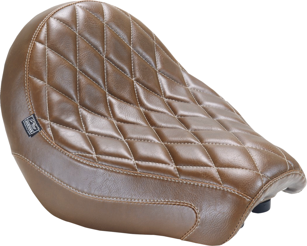 Mustang Tripper™ Solo Seat - Brown - Diamond Toast Stitch - Rebel 1100 '21-'25
