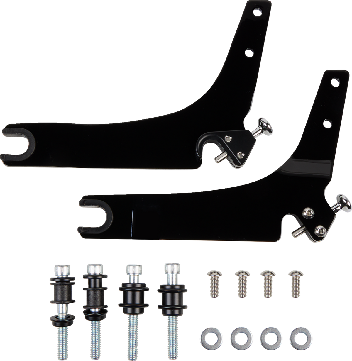 Cobra Backrest Kit - 14" - Black - FLHC/S