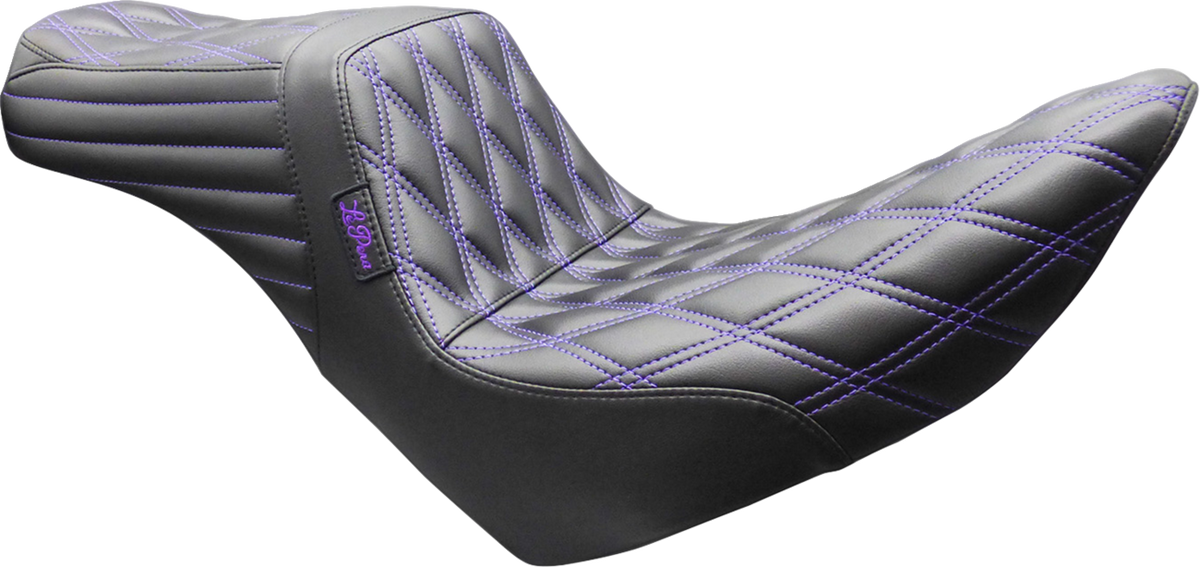 Le Pera Tailwhip Seat - Double Diamond - Purple Stitch - FL/FX '18-'26