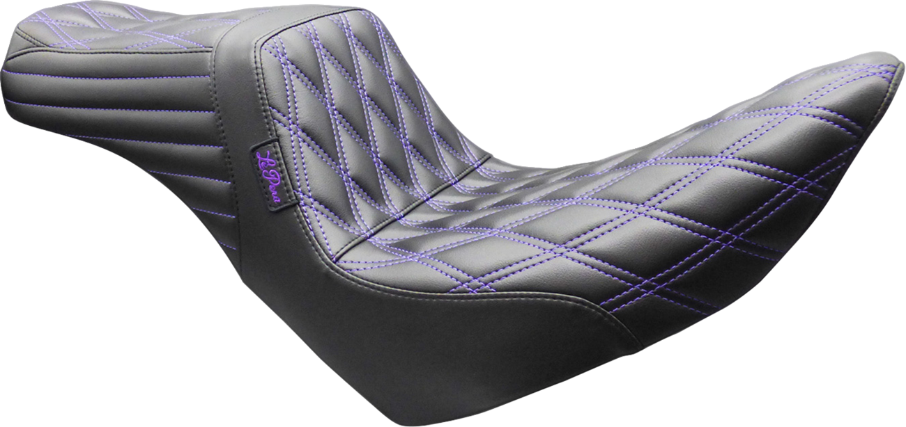 Le Pera Tailwhip Seat - Double Diamond - Purple Stitch - FL/FX '18-'26