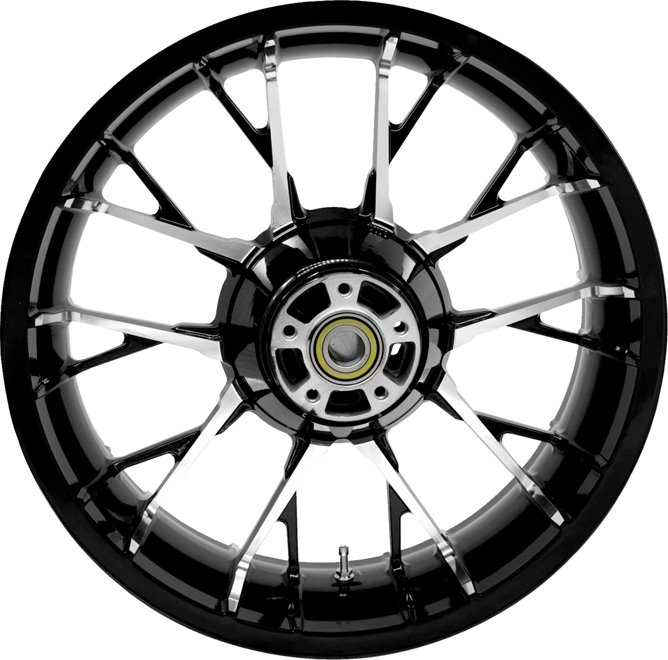 Coastal Moto Wheel - Marlin - Rear - Single Disc/With ABS - Black Cut - 18x5.5