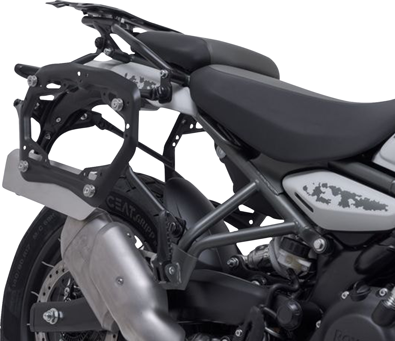 SW-Motech PRO Side Carrier - Left/Right - Black - Royal Enfield - Himalayan